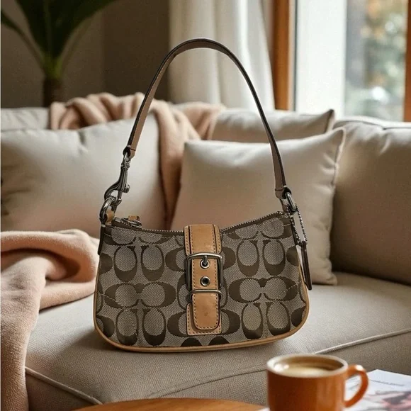 Coach Demi Buckle Coach Purse With Buckle Coach Bags Preloved